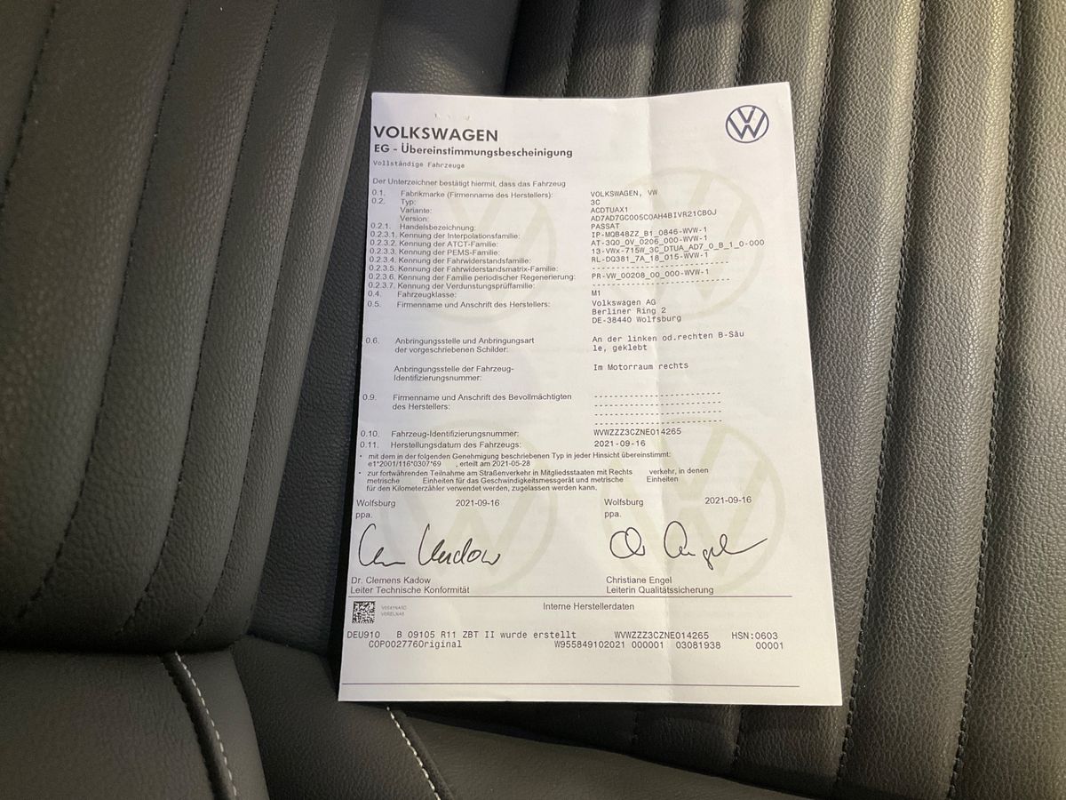 Volkswagen Passat d'occasion