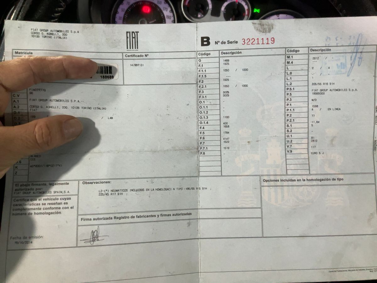 Fiat 500L d'occasion