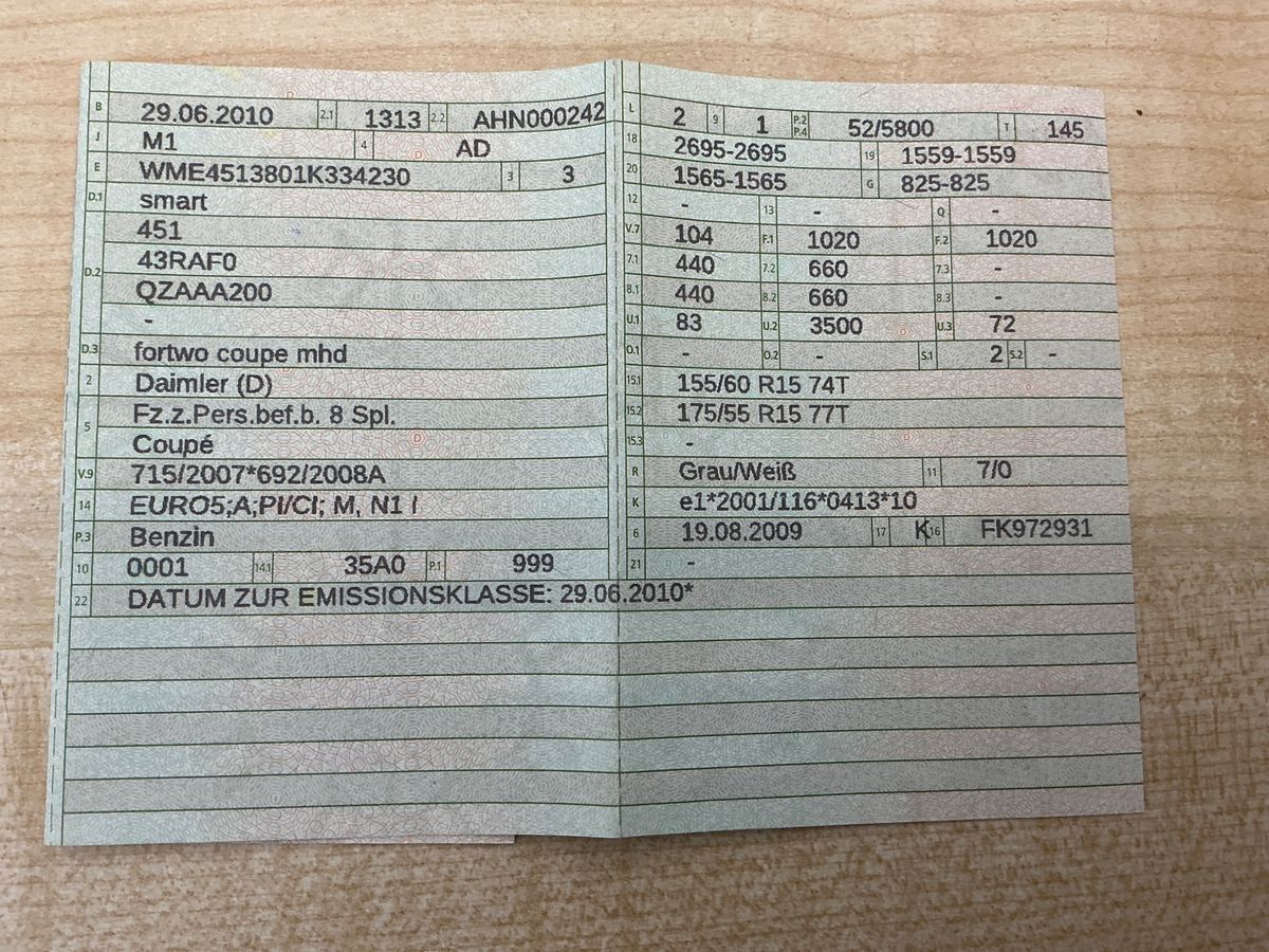 Smart fortwo d'occasion