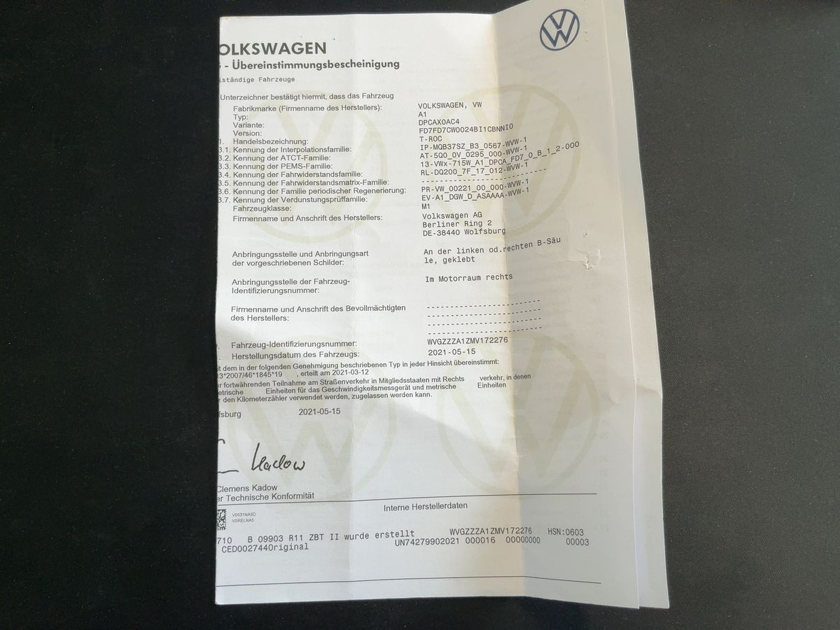 Volkswagen T-Roc d'occasion