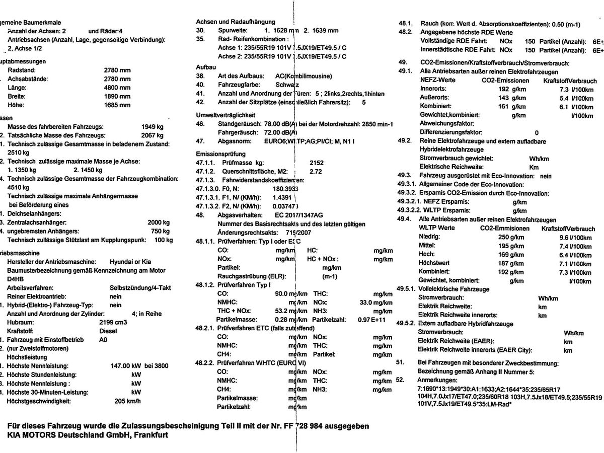 Kia Sorento d'occasion