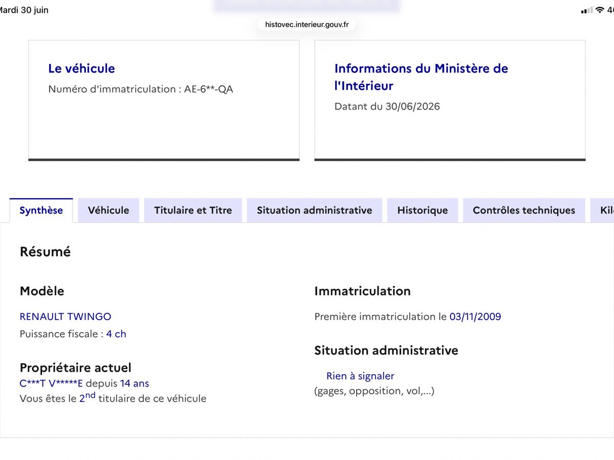 Renault Twingo d'occasion