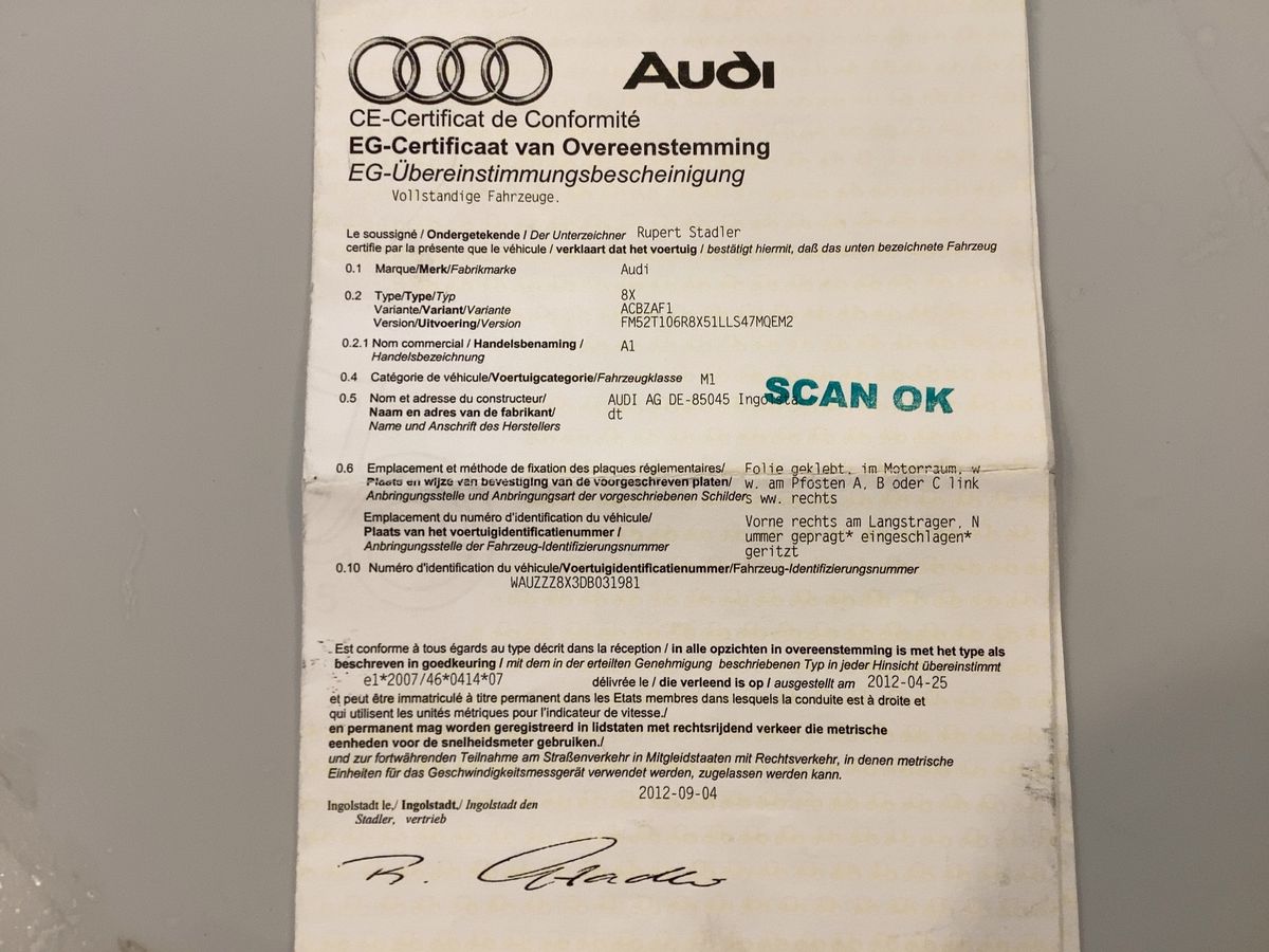 Audi A1 d'occasion