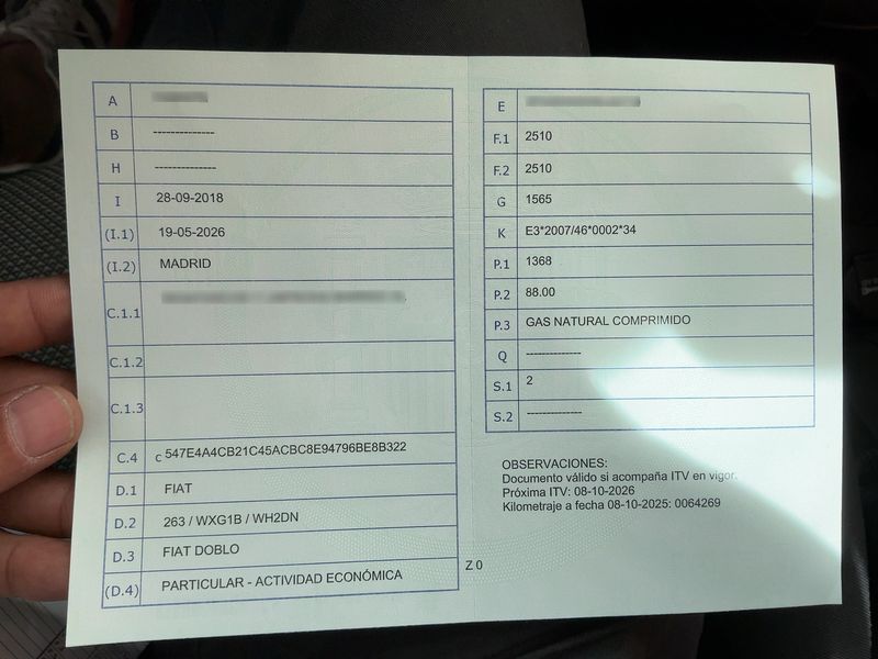 Fiat Doblo 1.4 T-Jet Natural Power CNG Basis Maxi Kasten — zdjęcie 15