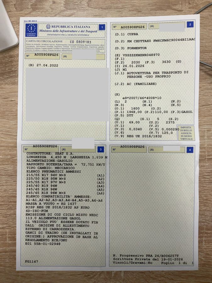 Cupra Formentor d'occasion