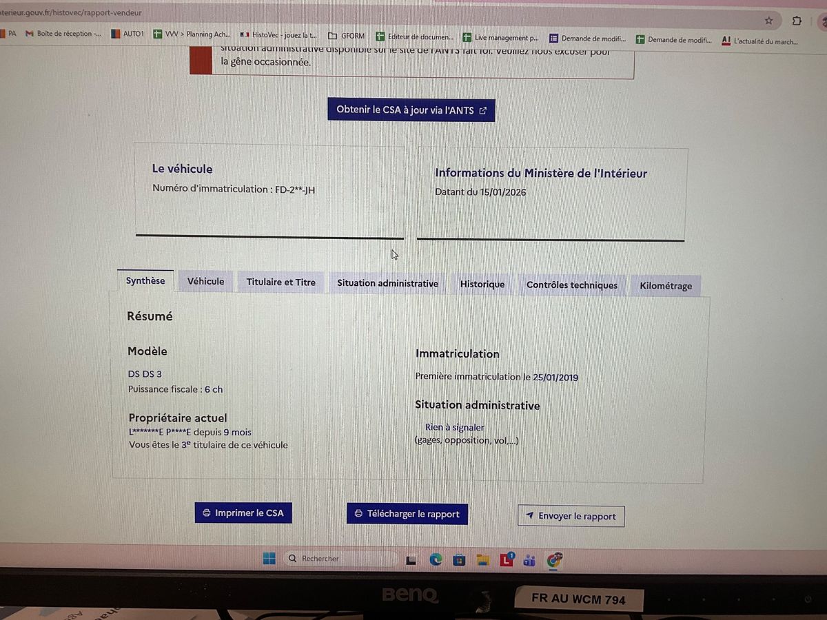 DS Automobiles d'occasion