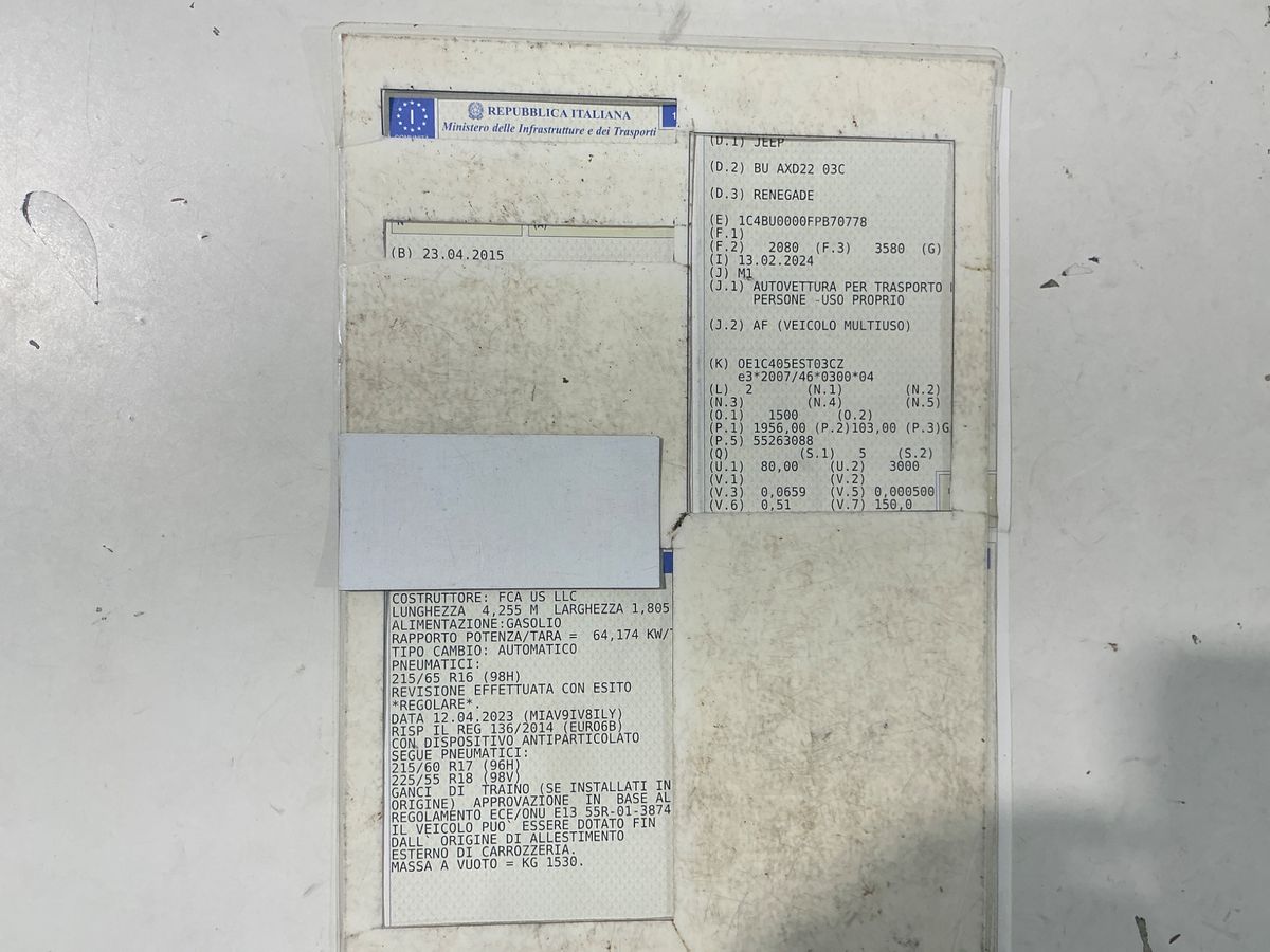 Jeep Renegade d'occasion