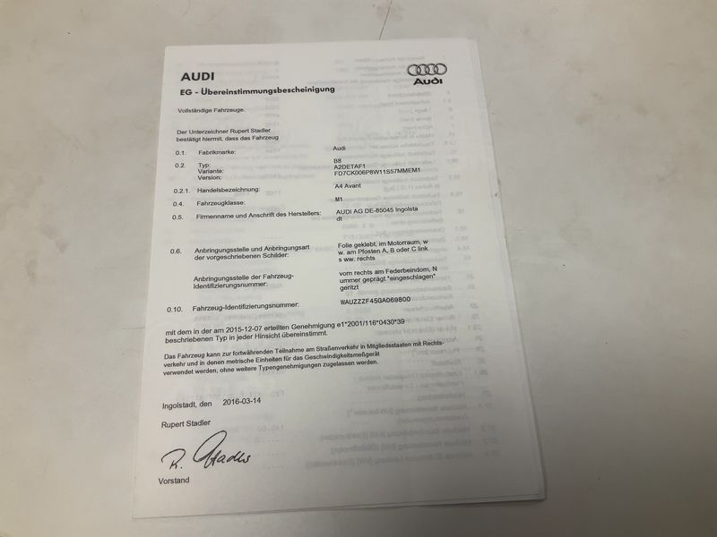 Audi A4 2.0 TDI Sport 2016 – снимка 22