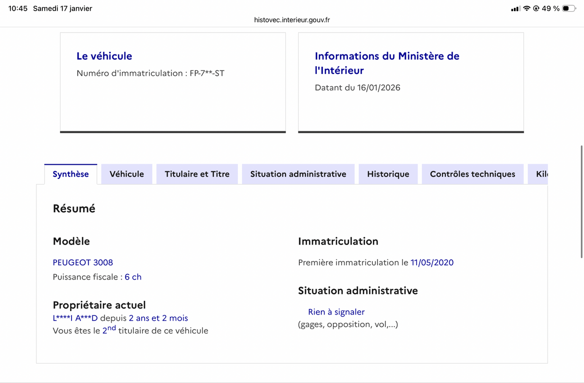 Peugeot 3008 d'occasion