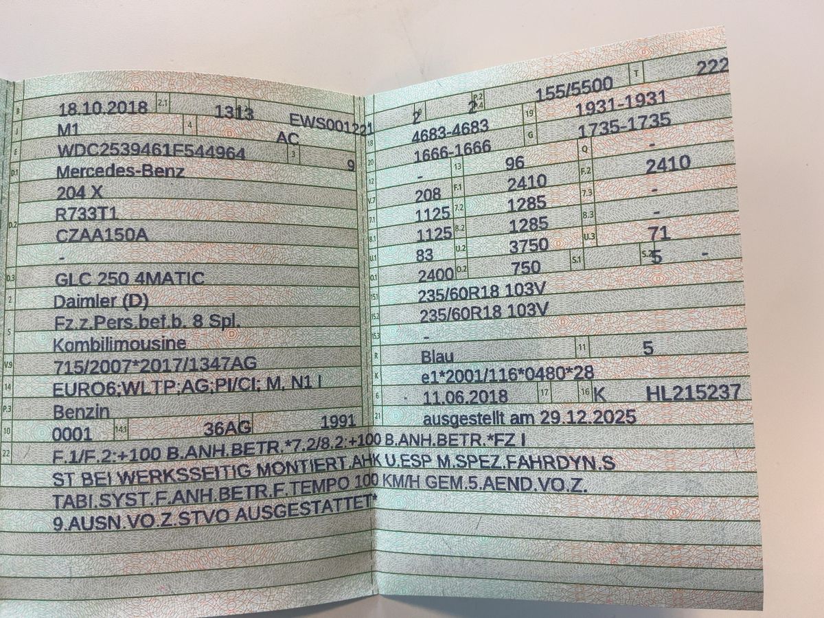 Mercedes-Benz GLC-Klasse d'occasion