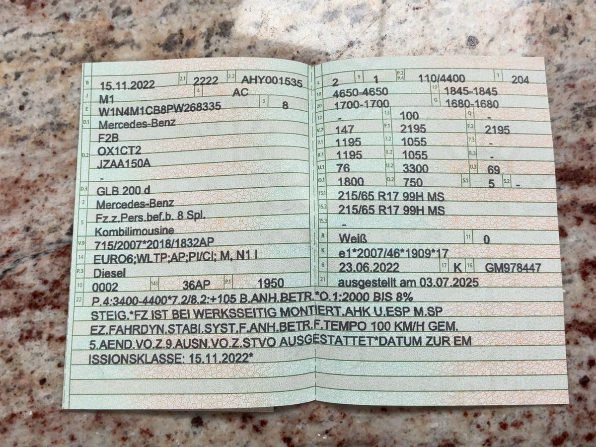 Mercedes-Benz GLB-Klasse d'occasion