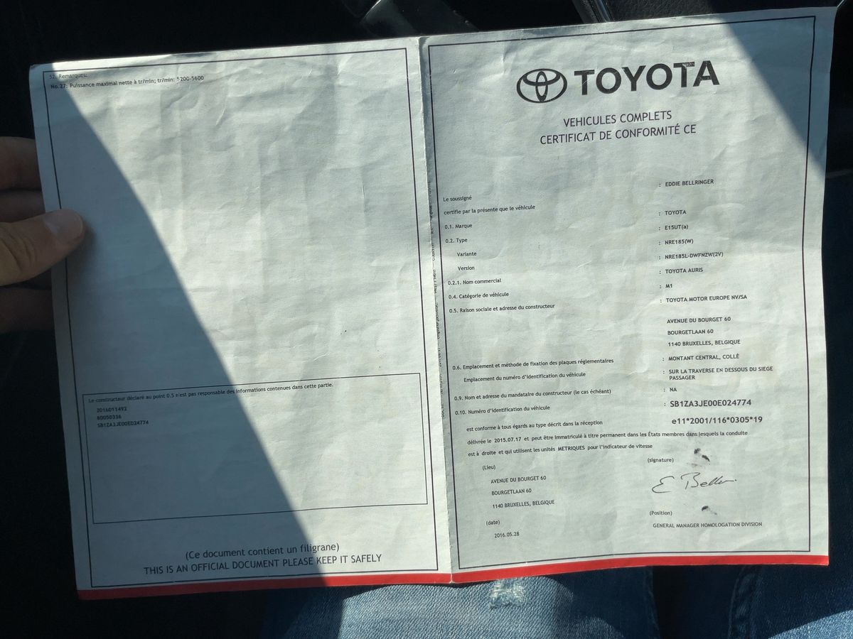 Toyota Auris d'occasion