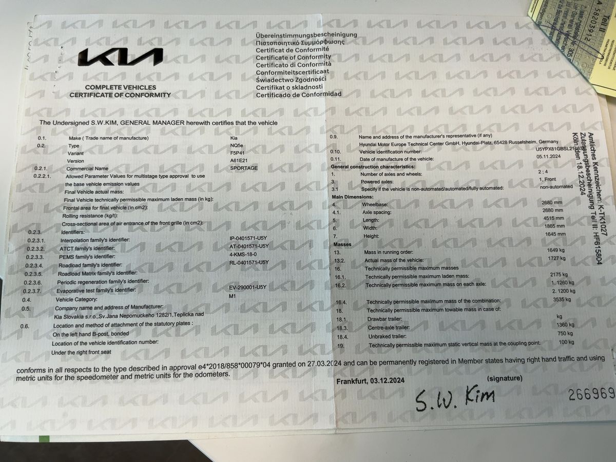 Kia Sportage d'occasion