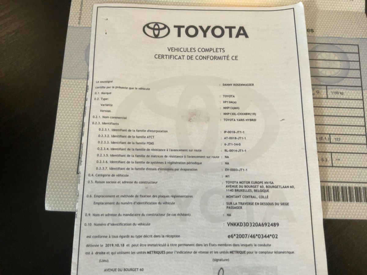 Toyota Yaris d'occasion