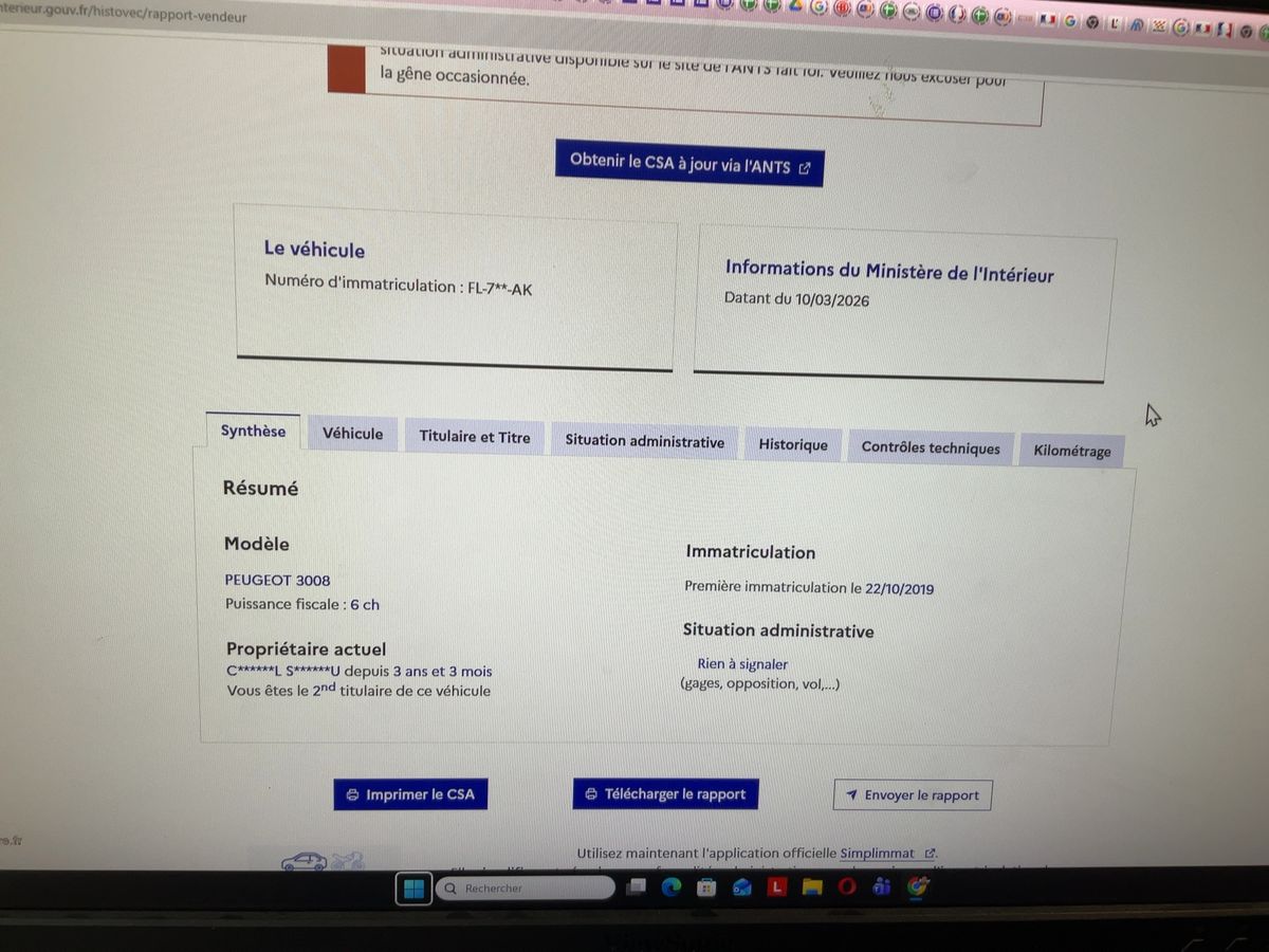 Peugeot 3008 d'occasion