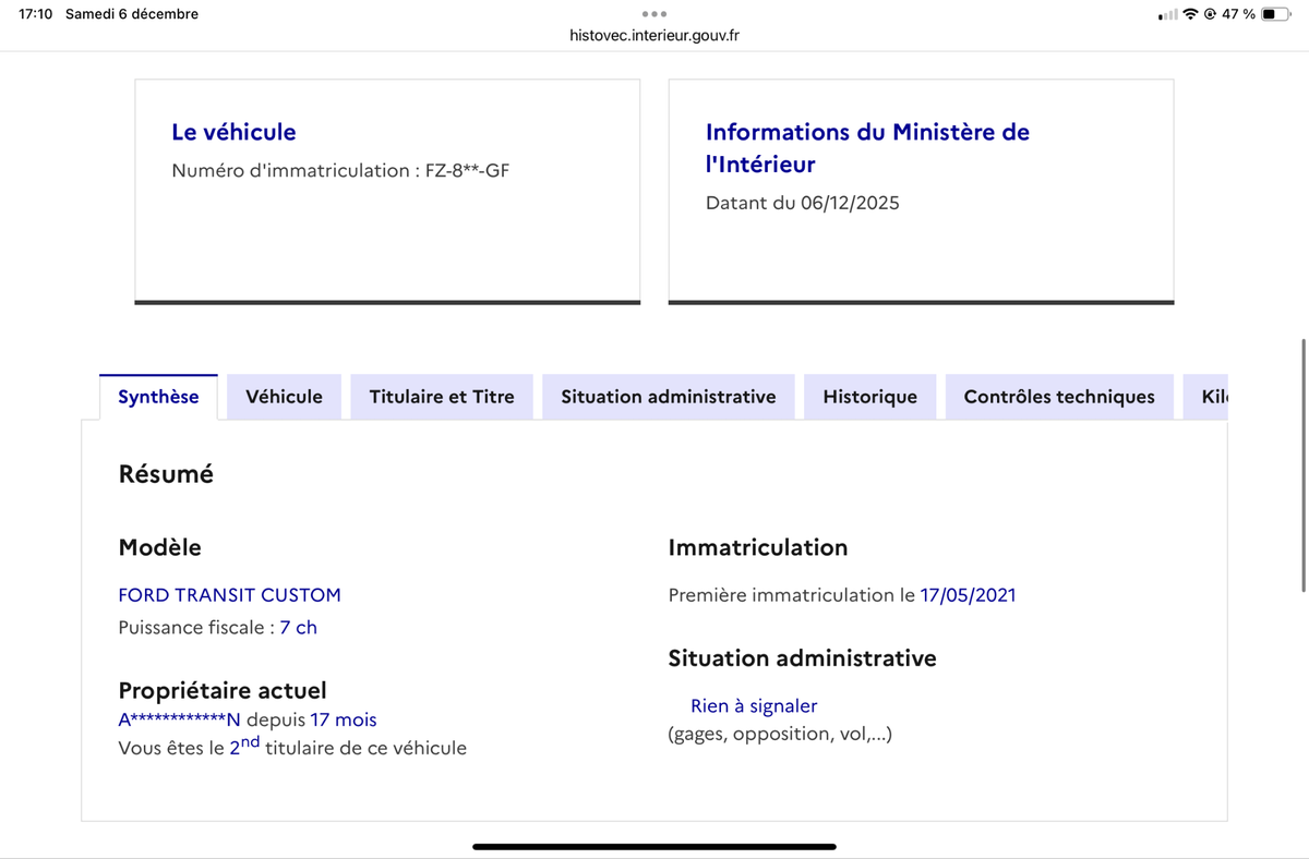 Ford Transit d'occasion