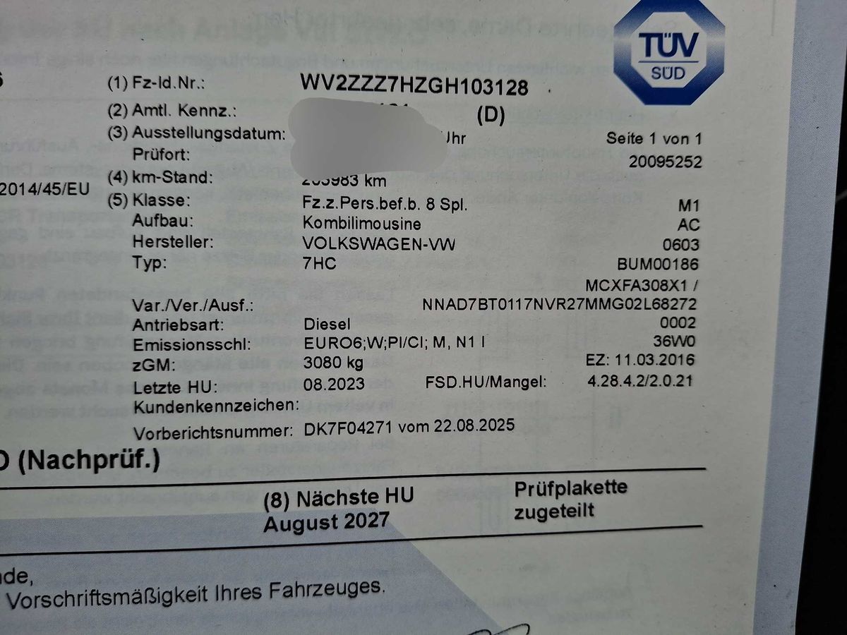 Volkswagen T6 d'occasion