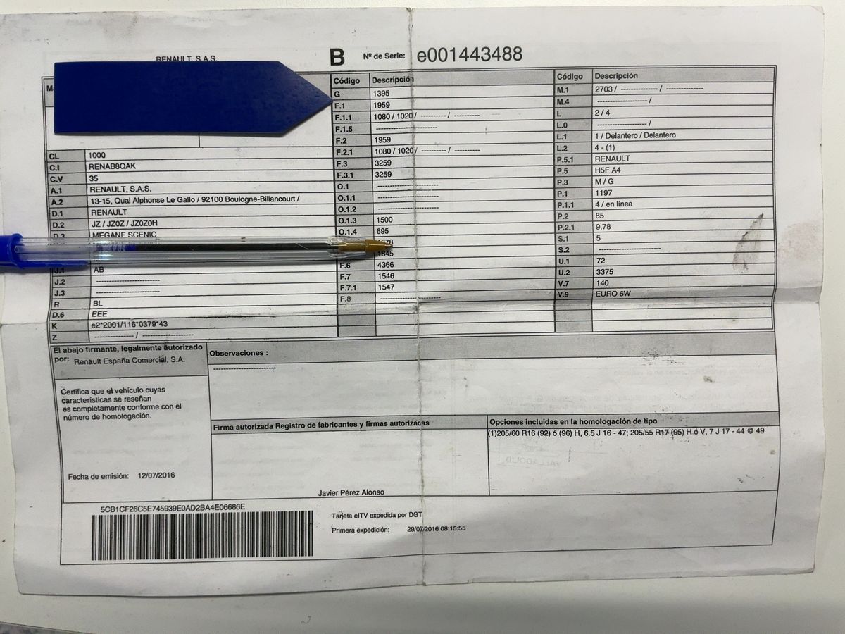 Renault Scenic d'occasion