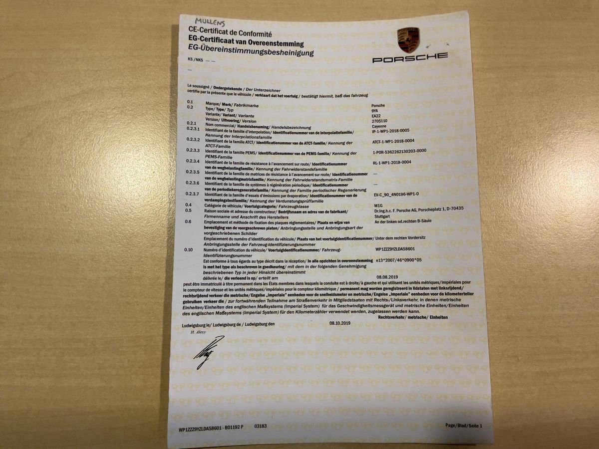 Porsche Cayenne d'occasion