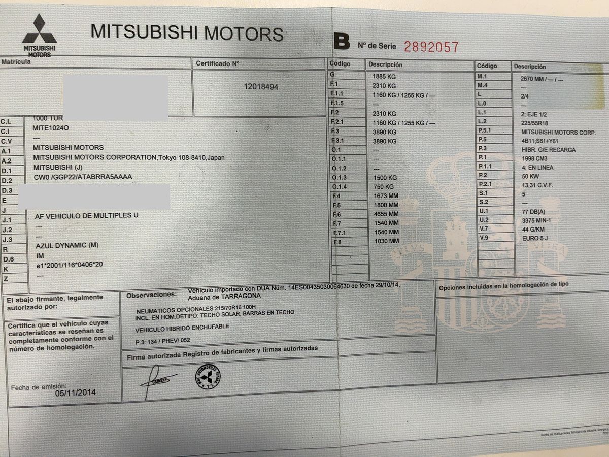 Mitsubishi Outlander d'occasion