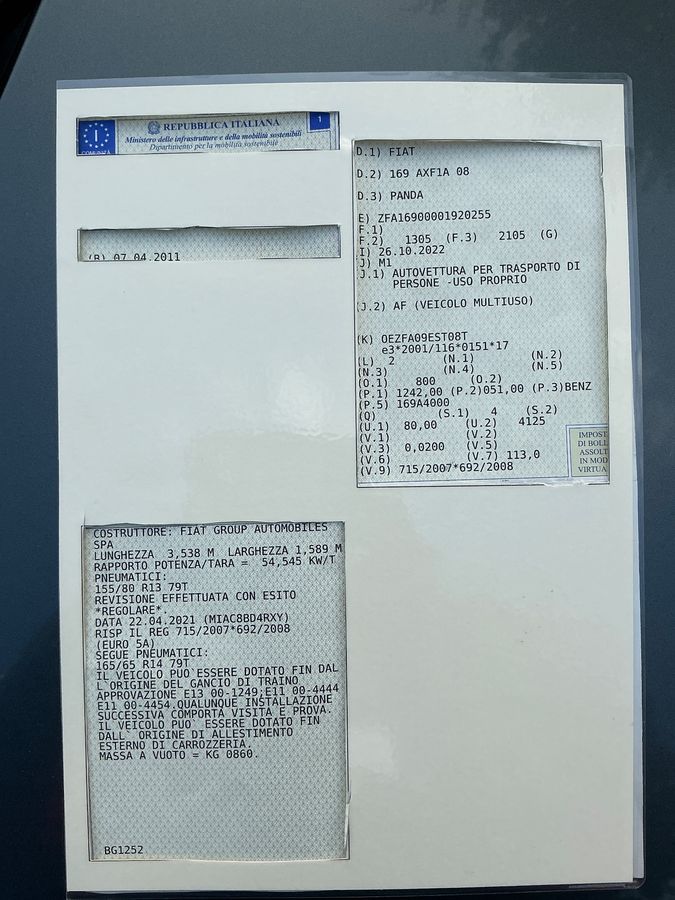 Fiat Panda 1.2 MyLive