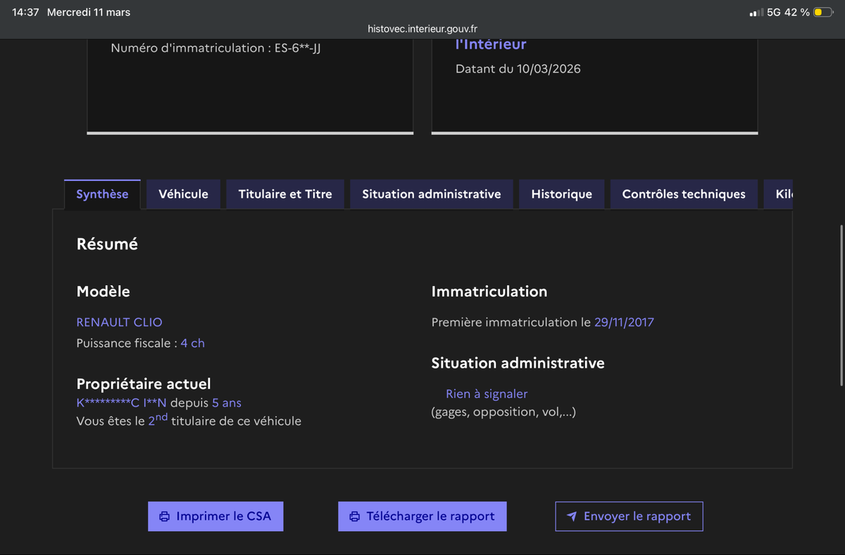 Renault Clio d'occasion