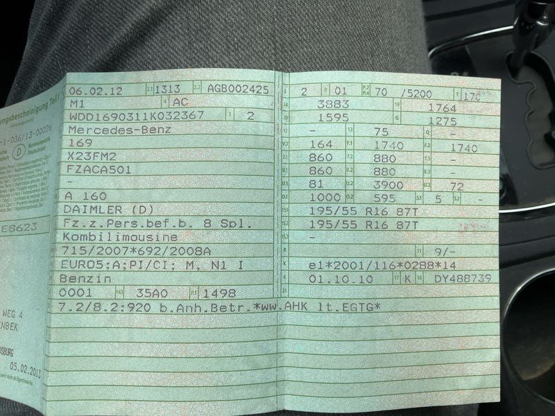 Mercedes-Benz A-Klasse A 160 Elegance — zdjęcie 15
