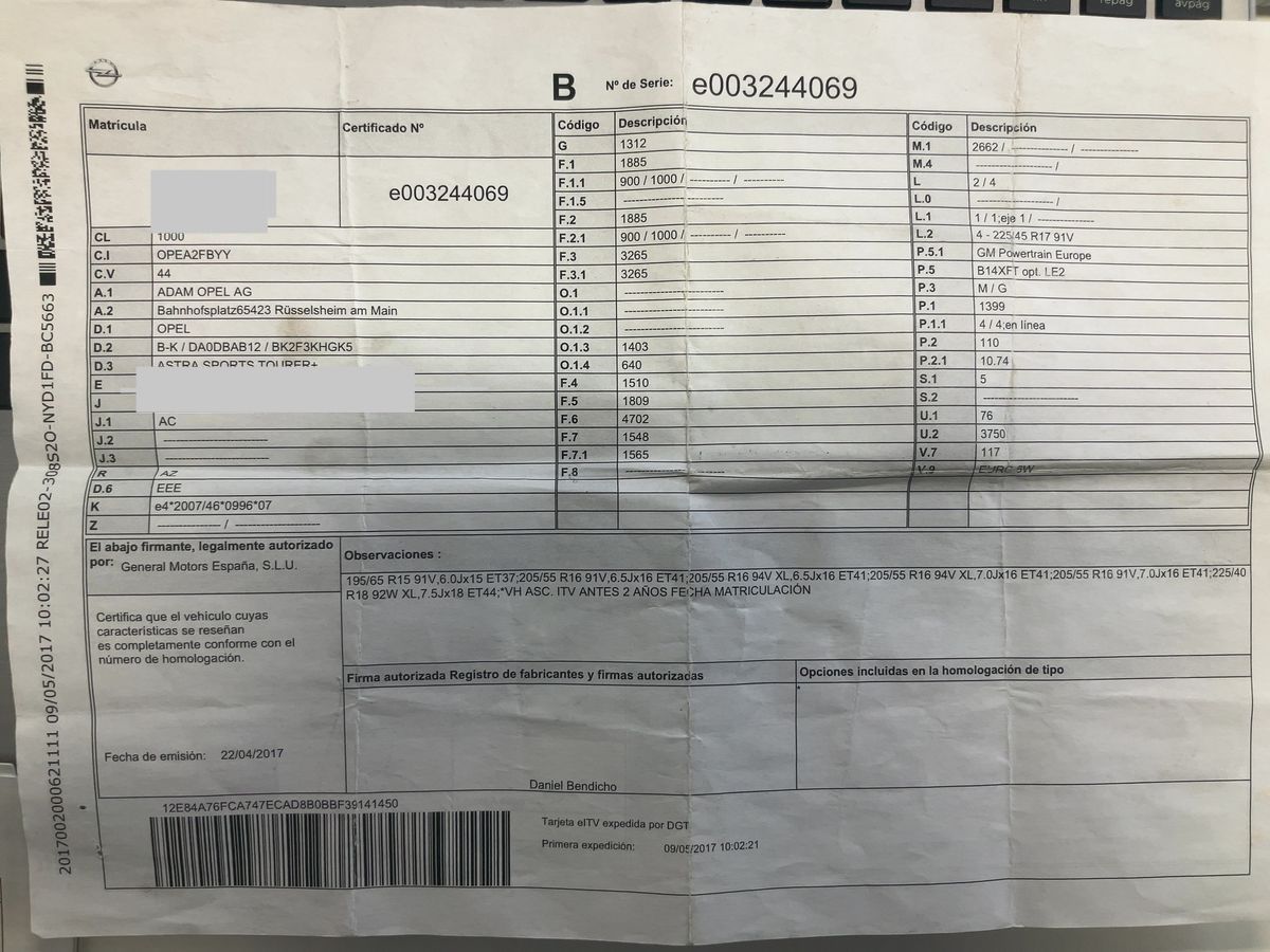 Opel Astra d'occasion