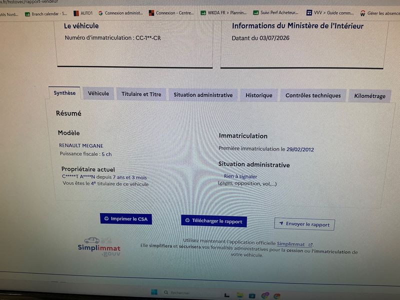 Renault Megane 1.5 dCi Authentique 2012 – снимка 6