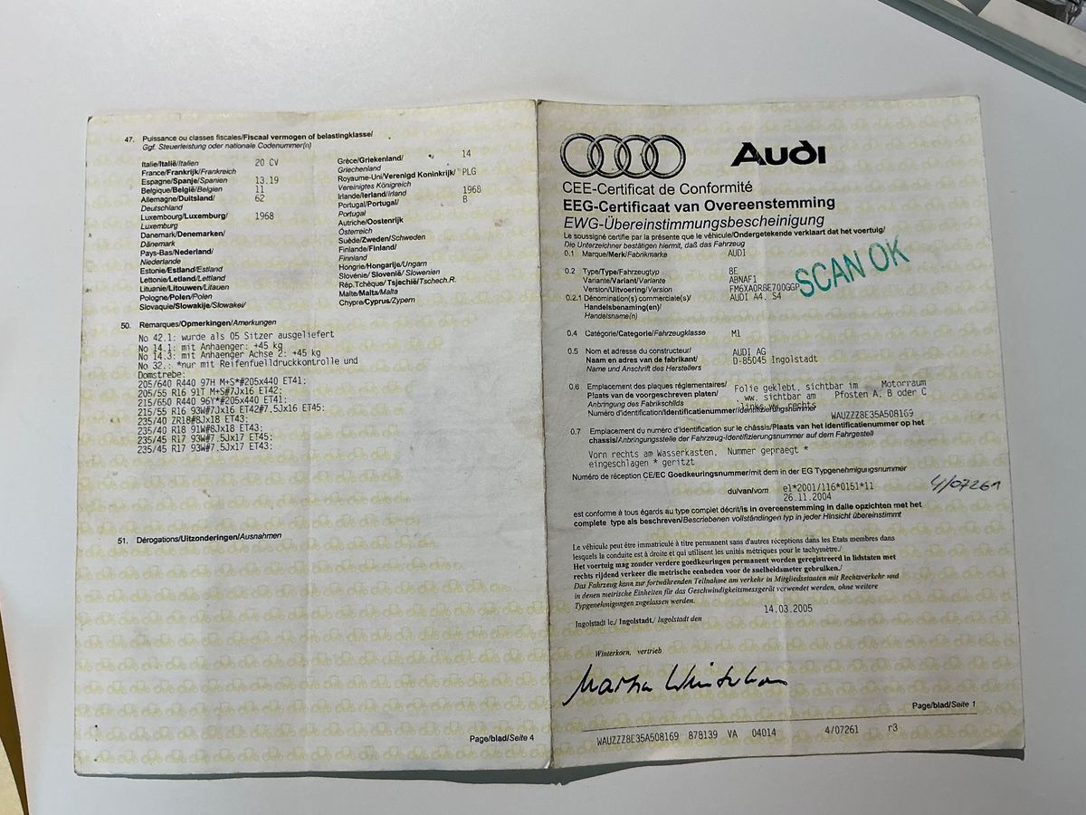Audi A4 d'occasion