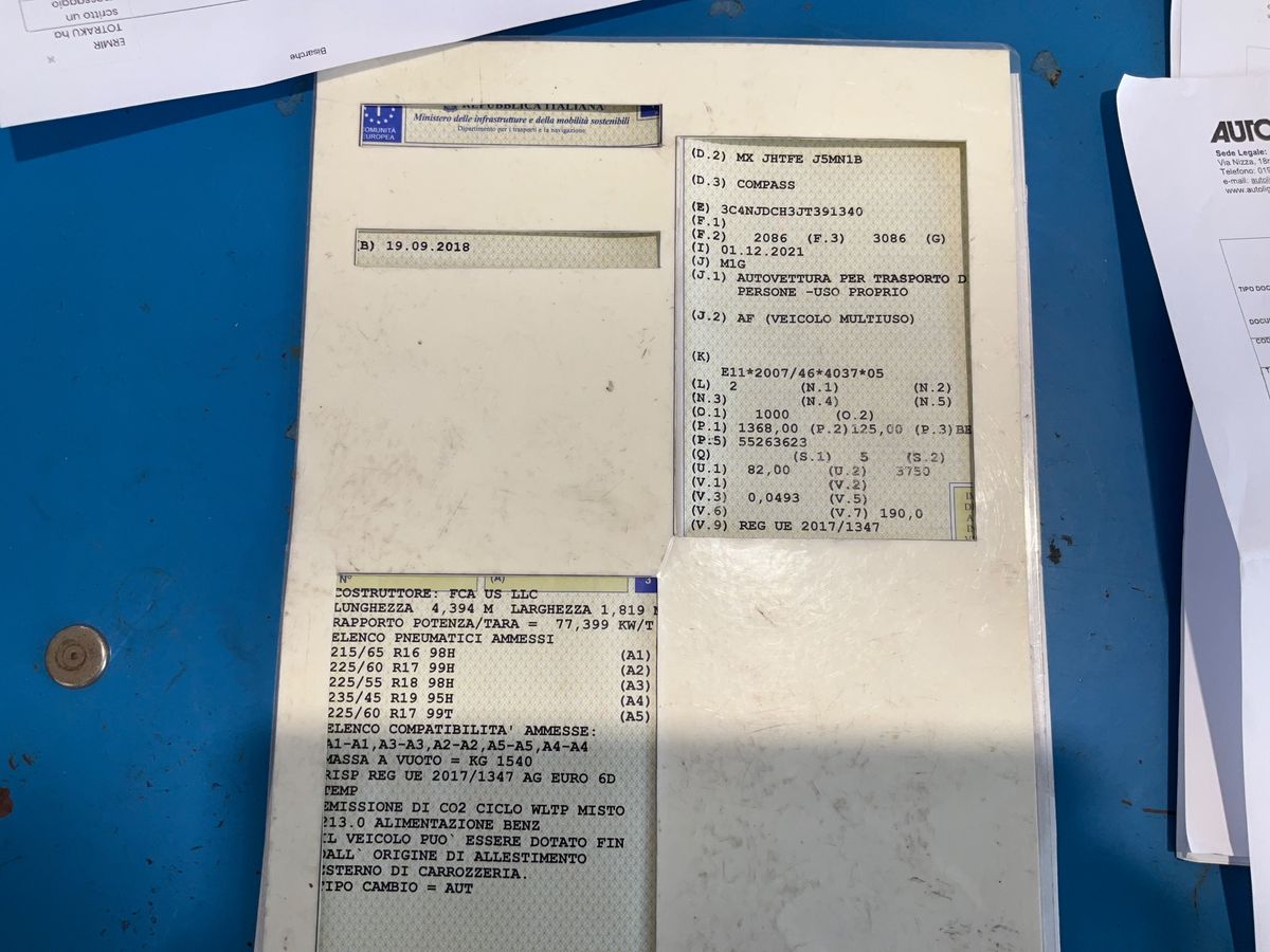 Jeep Compass d'occasion