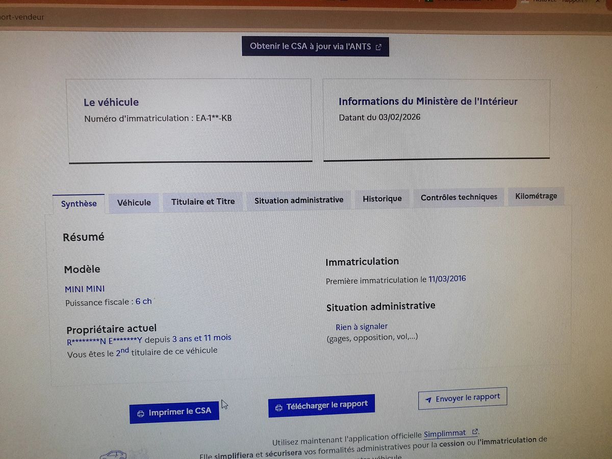 MINI Countryman d'occasion