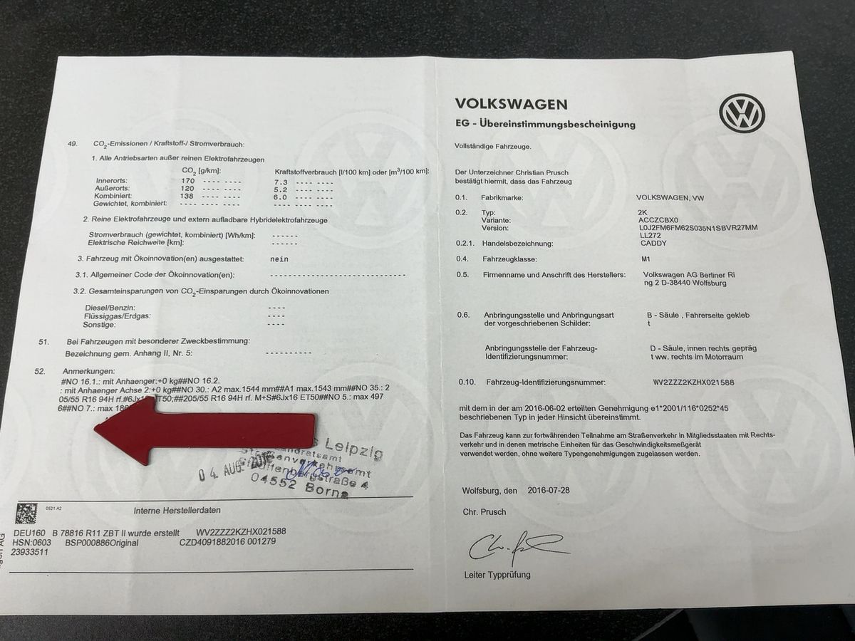 Volkswagen Caddy d'occasion