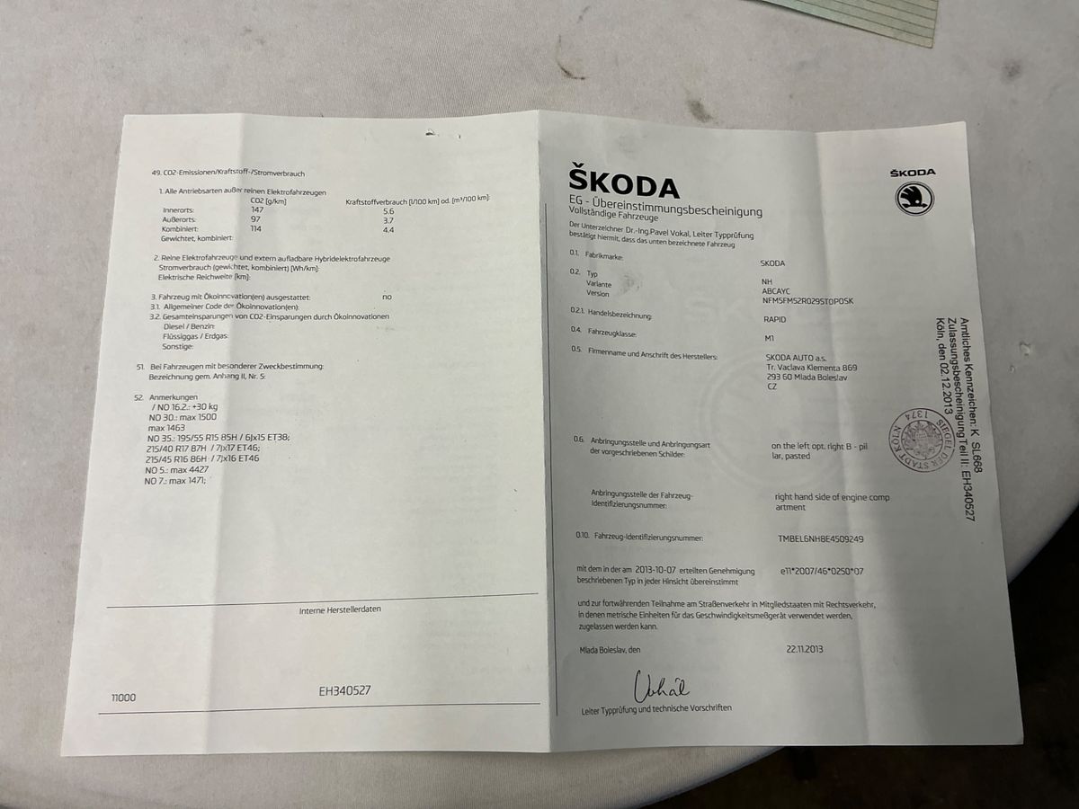 Skoda Rapid d'occasion