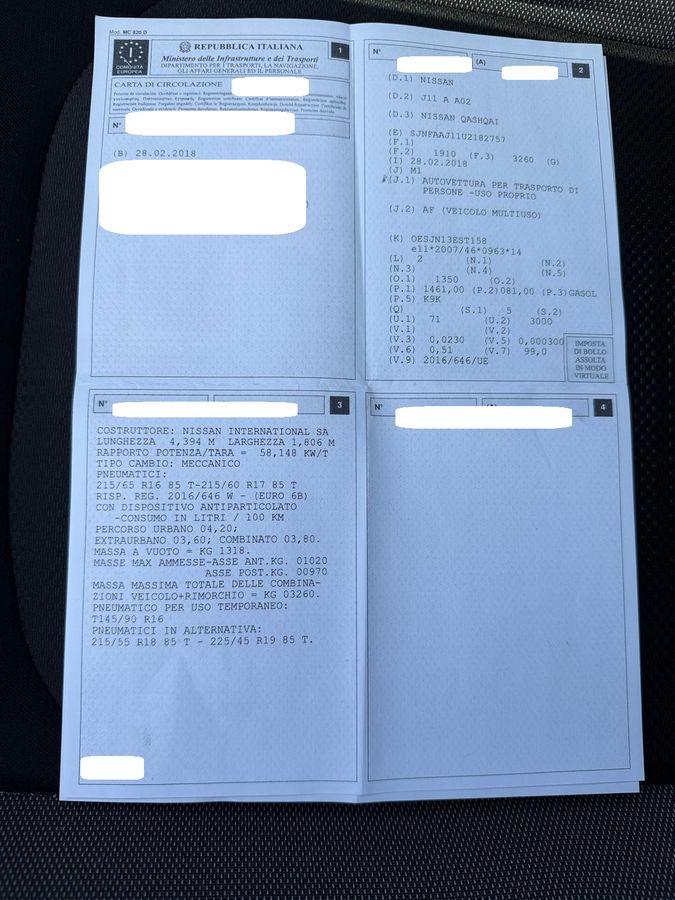 Nissan Qashqai d'occasion