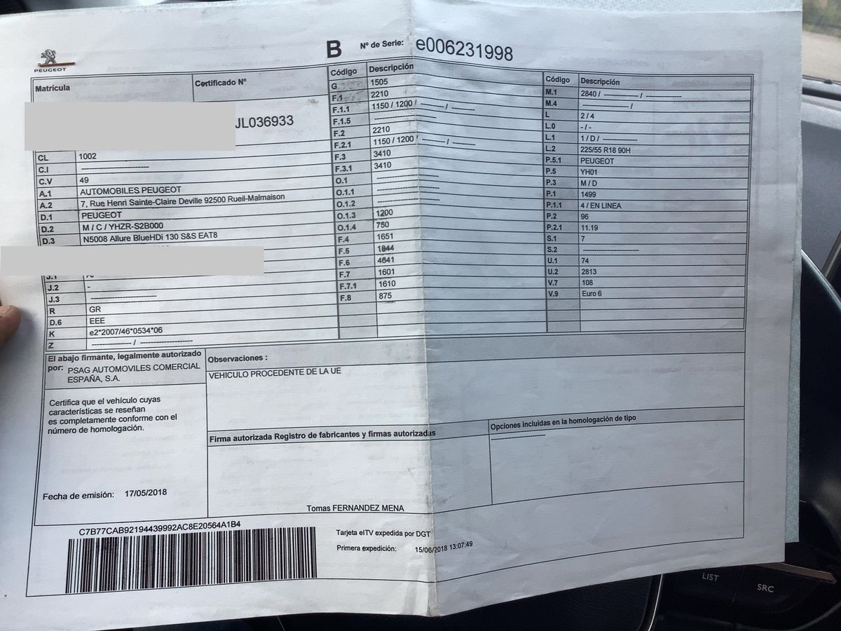 Peugeot 5008 d'occasion