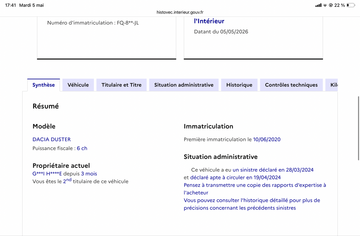 Dacia Duster d'occasion