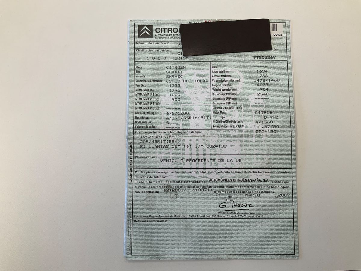 Citroen C3 Picasso 1.6 HDi Exclusive