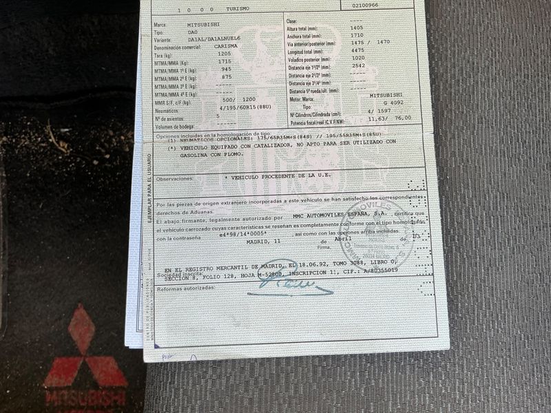 Mitsubishi Carisma 1.6 Comfort 1600 2003 – снимка 6