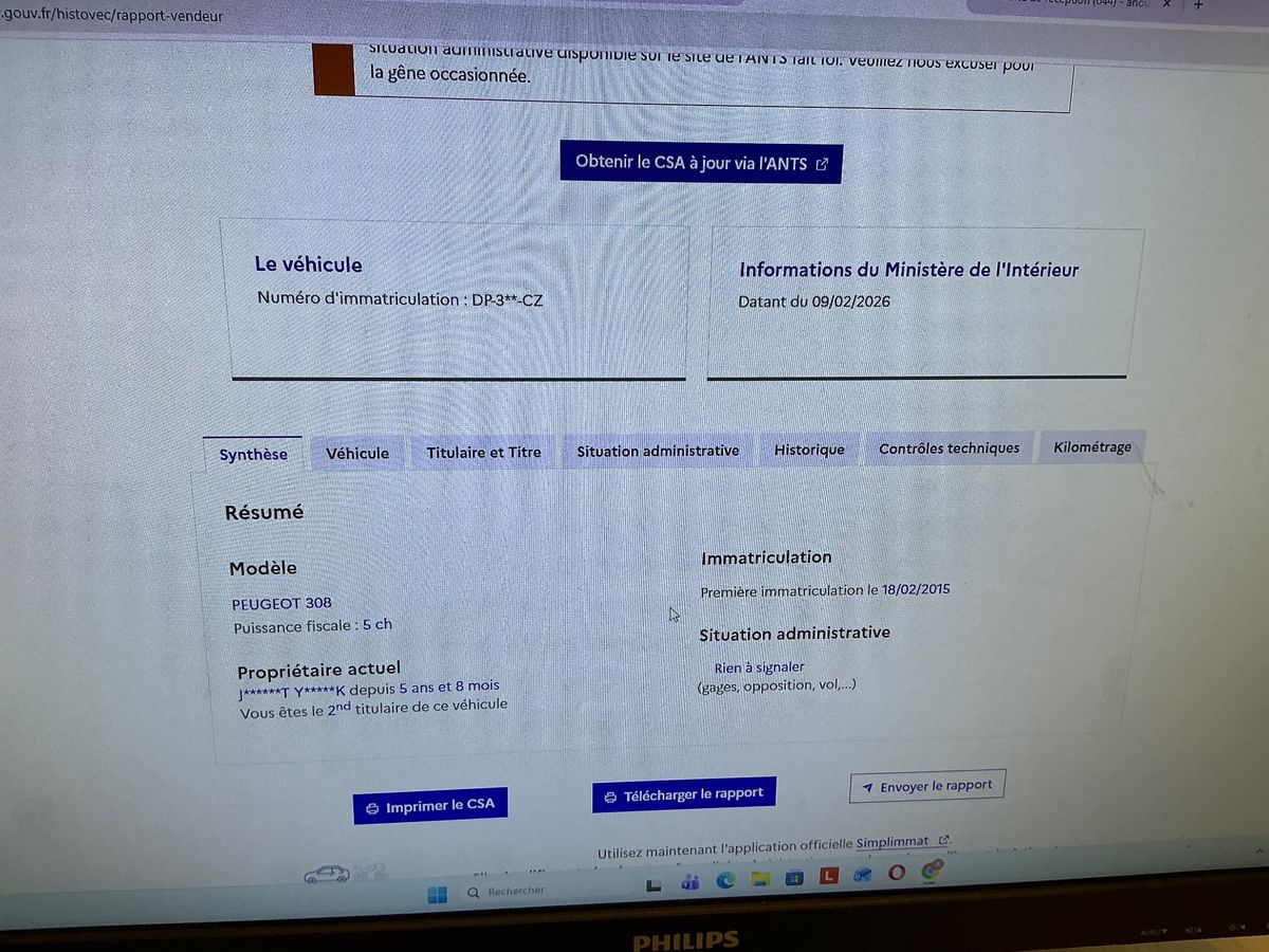 Peugeot 308 d'occasion