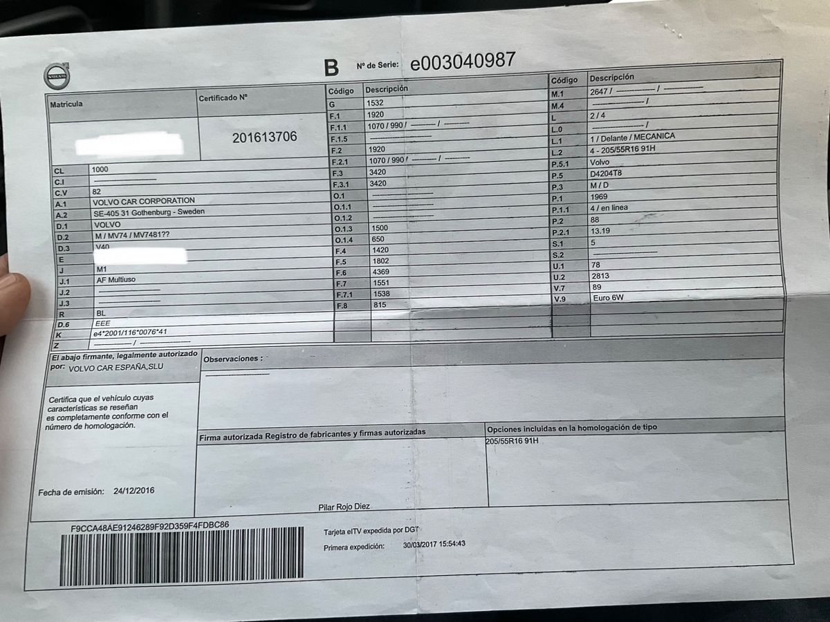 Volvo V40 d'occasion