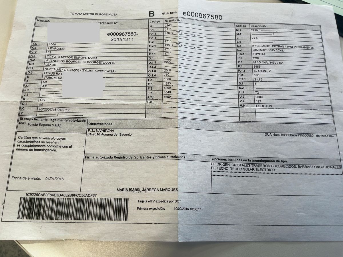 Lexus RX-Serie d'occasion