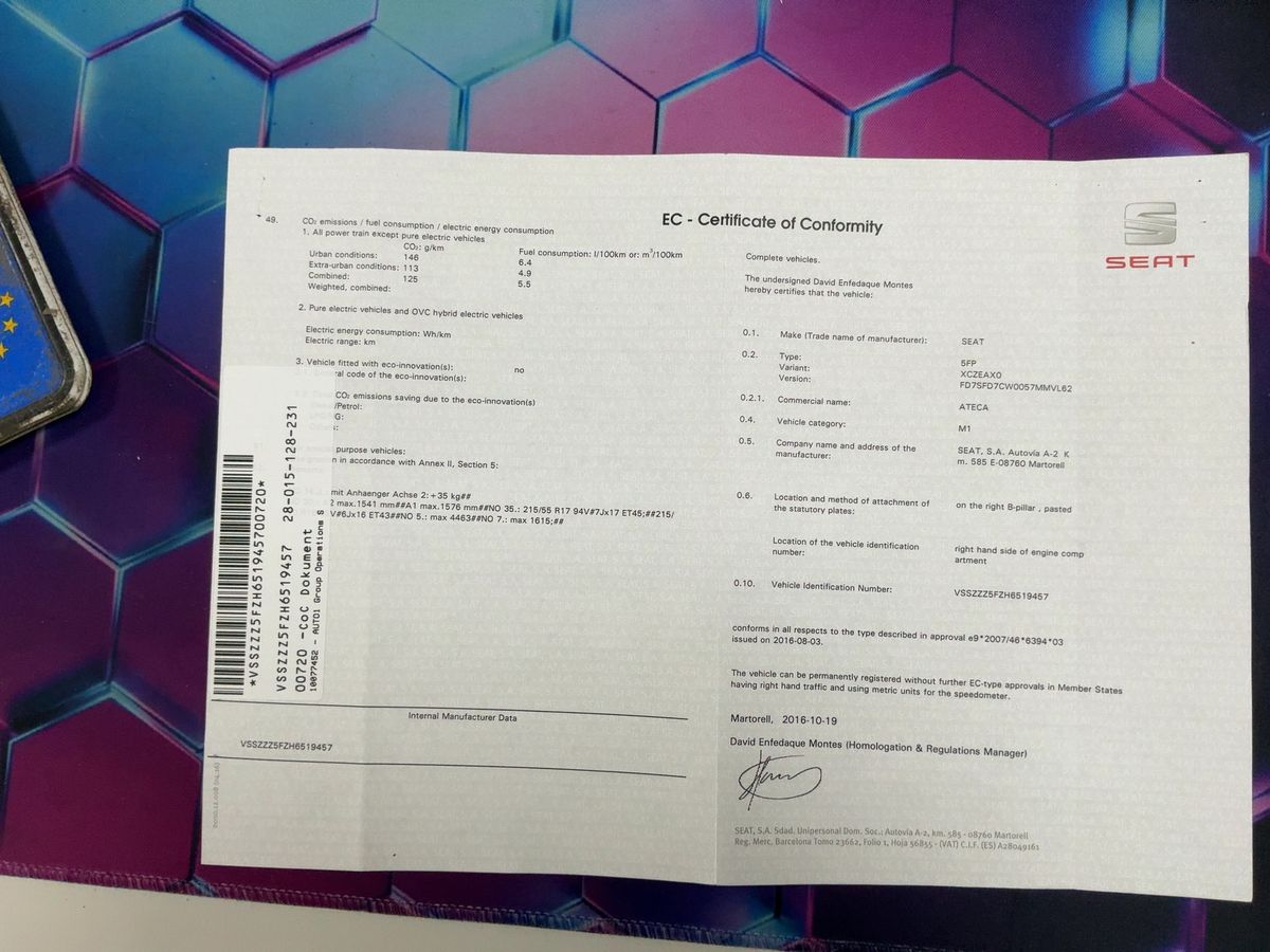 Seat Ateca d'occasion