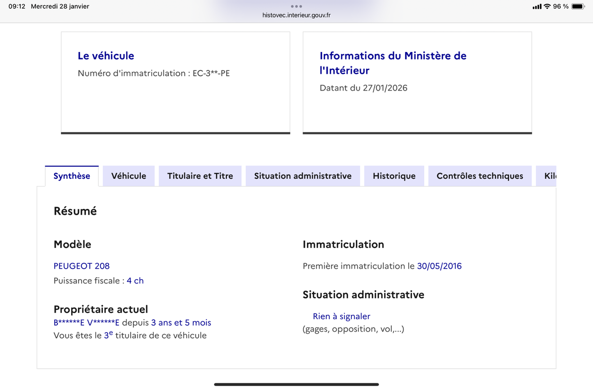 Peugeot 208 d'occasion