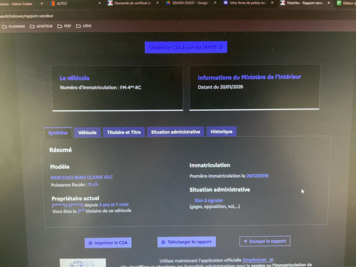 Mercedes-Benz GLC-Klasse d'occasion