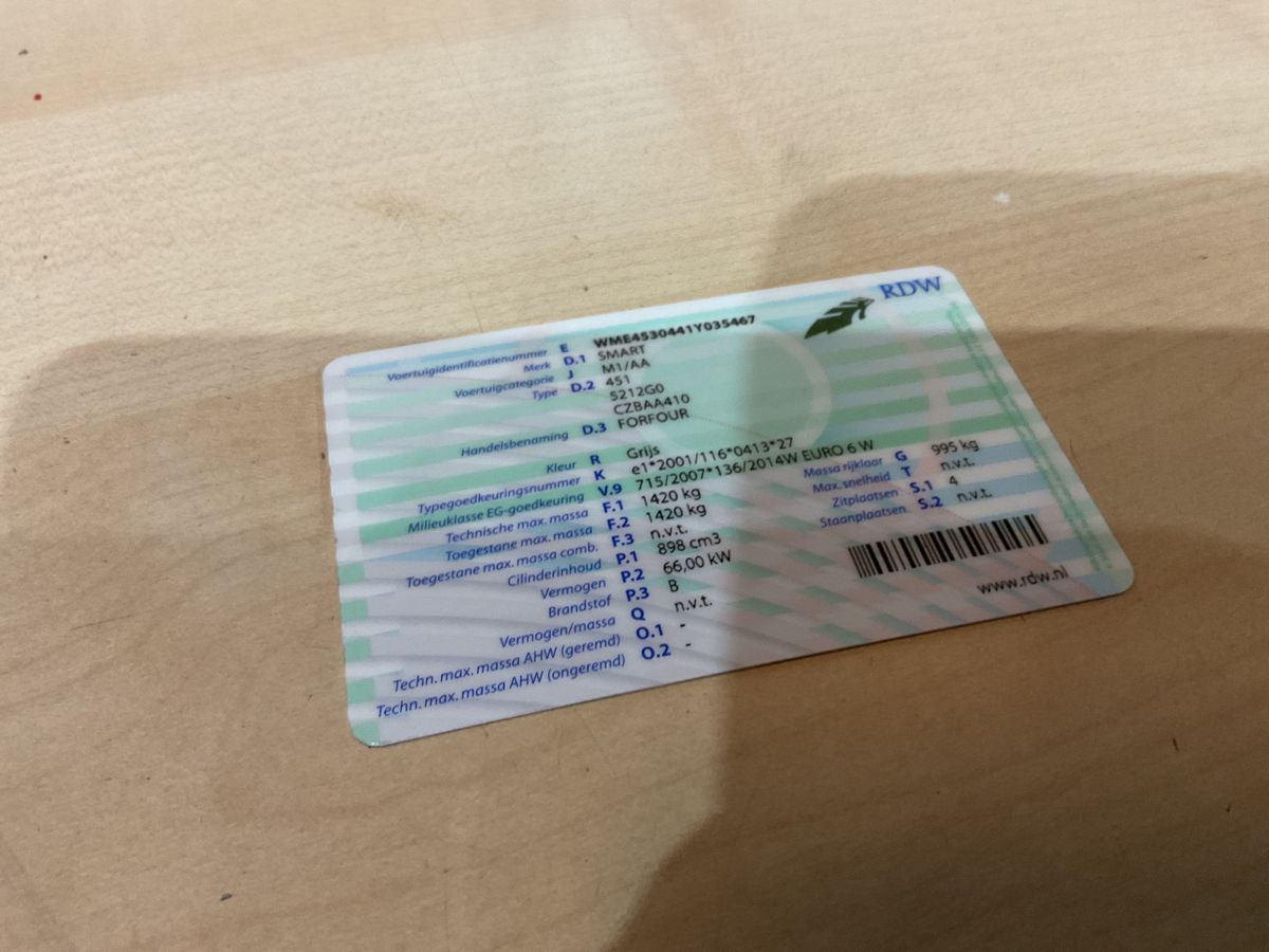 Smart forfour d'occasion