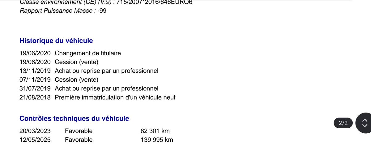 Renault Scenic d'occasion