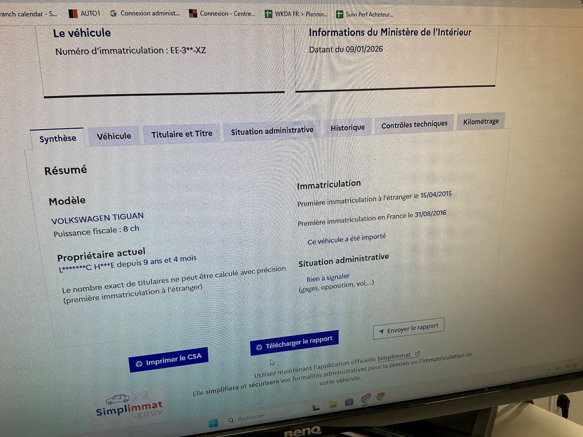 Volkswagen Tiguan d'occasion