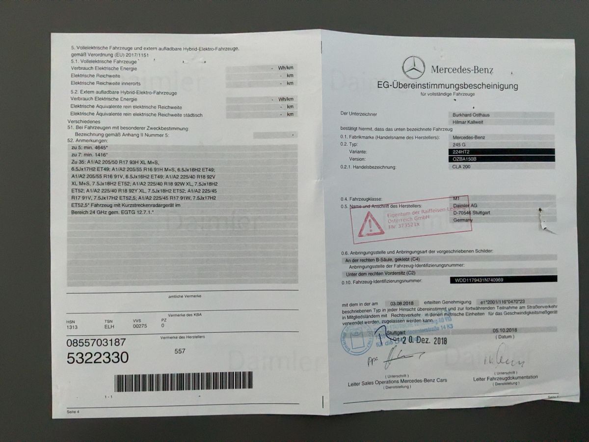 Mercedes-Benz CLA-Klasse d'occasion
