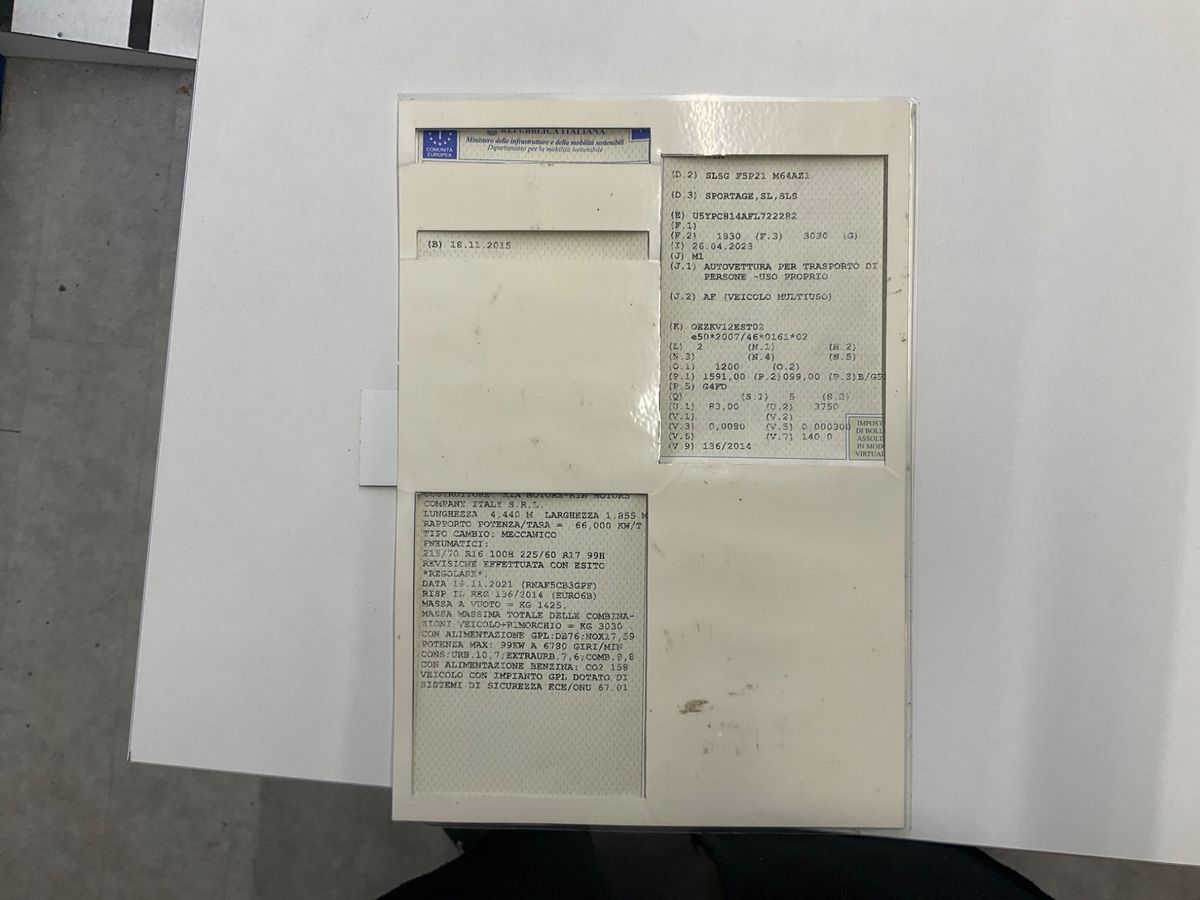 Kia Sportage 1.6 Eco LPG + Cool 2WD